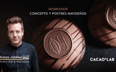 Gonzo Jiménez, Concepto y desarrollo de postres navideños – Cacao Lab